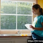 Home 15 종이팩 재활용 방법 - **Prompt:** A bright and clean modern kitchen with soft natural light streaming in through a window....